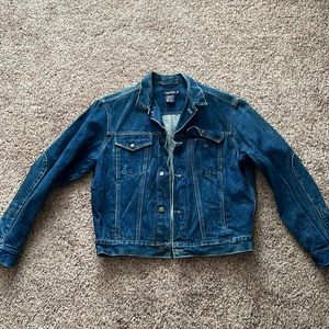 Calvin Klein jean jacket, size XL, worn, runs small
